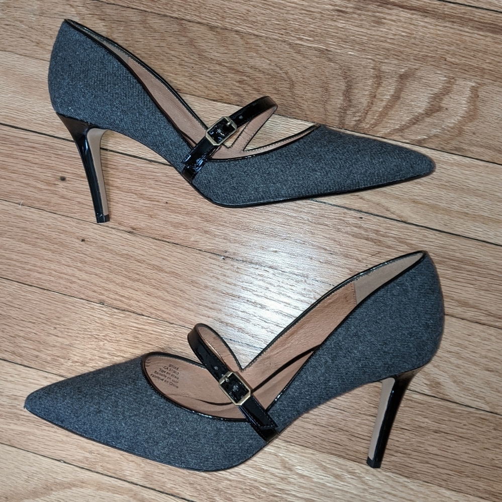 Halogen flannel Mary Jane pump, fits like sz 10
